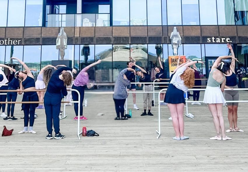 DHBC has sponsored Halifax Dance's Dancing Downtown Project for the past few years. 