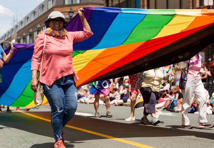 The Halifax Pride Parade is another event that DHBC sponsors as part of its Event Sponsorship Program. 