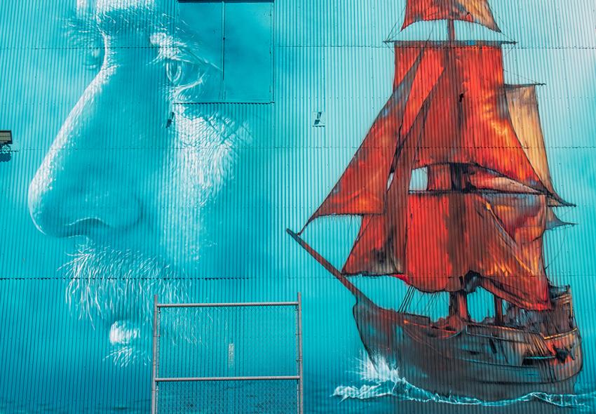 Guy Boat by Daniel Burt, @bunhundred, Halifax Seaport