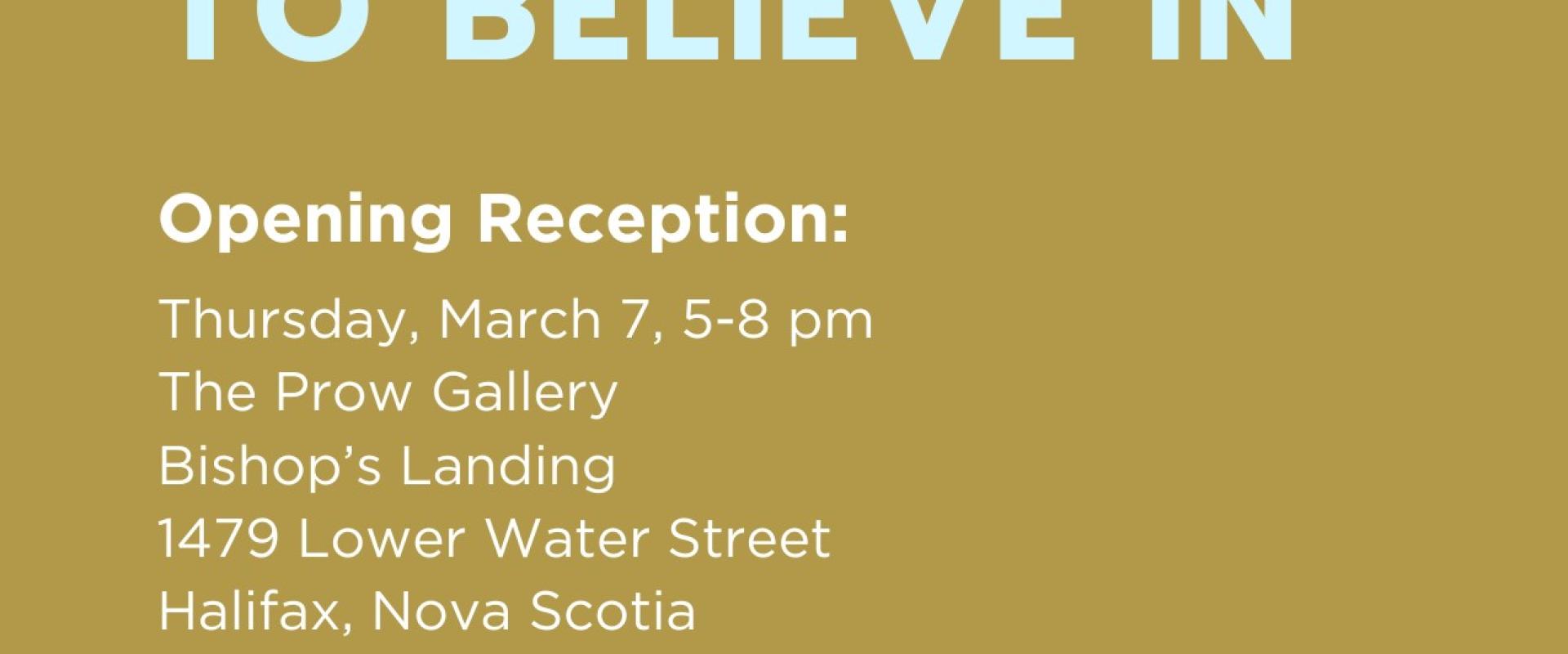 Paintings by Jenn Grant, Something to Believe In, March 7-30,