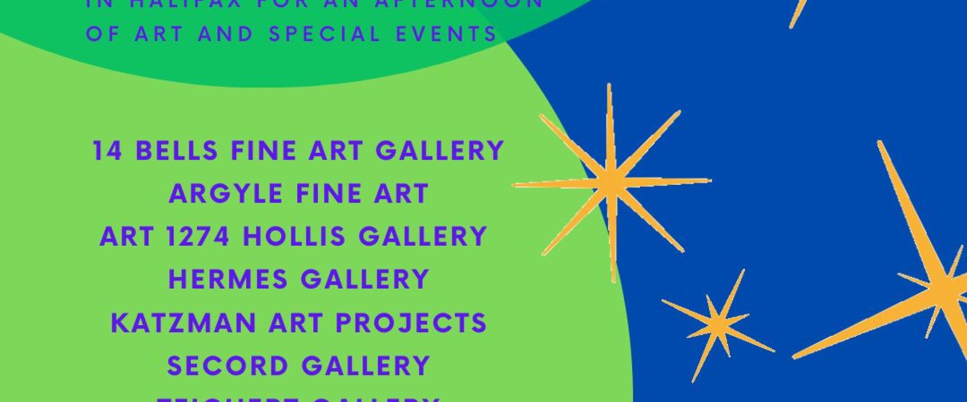 An afternoon of art and events at local commercial galleries