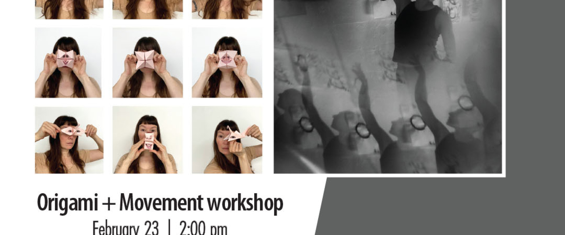 Join us for an engaging Origami + Movement Workshop co-facilitated by visual artist Miya Turnbull (Halifax) and dance artist Shion Skye Carter (Vancouver). In this hands-on session, you will create Miya’s self-portrait origami designs, followed by an improvised movement exploration led by Shion, inspired by the folds and forms of the paper creations. This open-level workshop welcomes participants of all ages. This workshop is presented in collaboration with Live Art Dance and the Bus Stop Theatre.