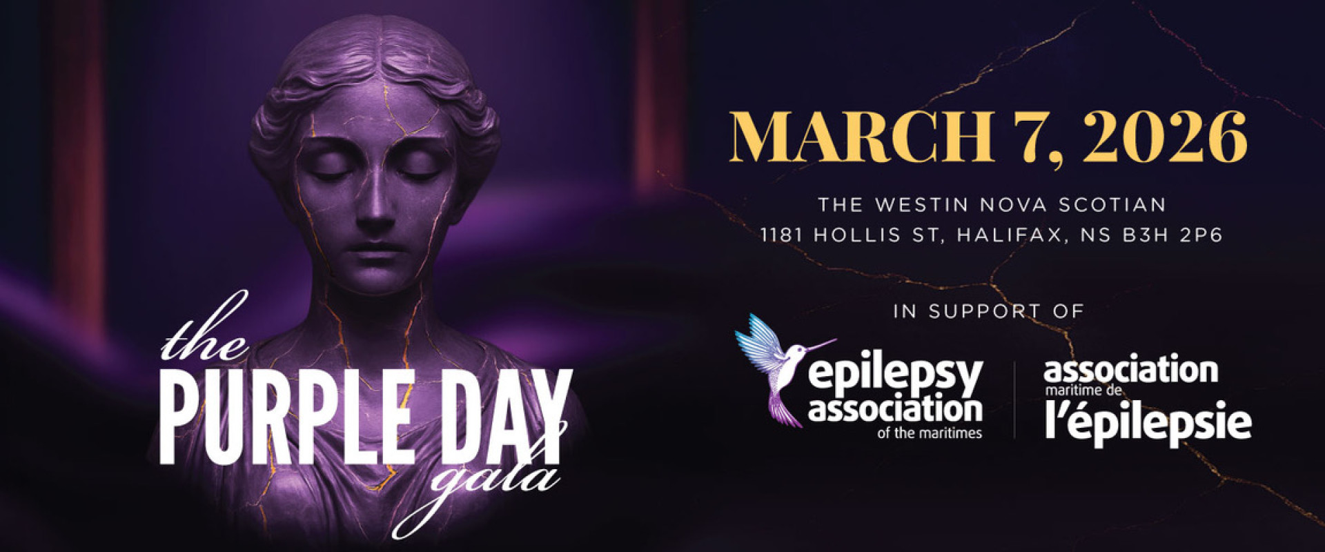 The Purple Day Gala - The Art of Resilience  
