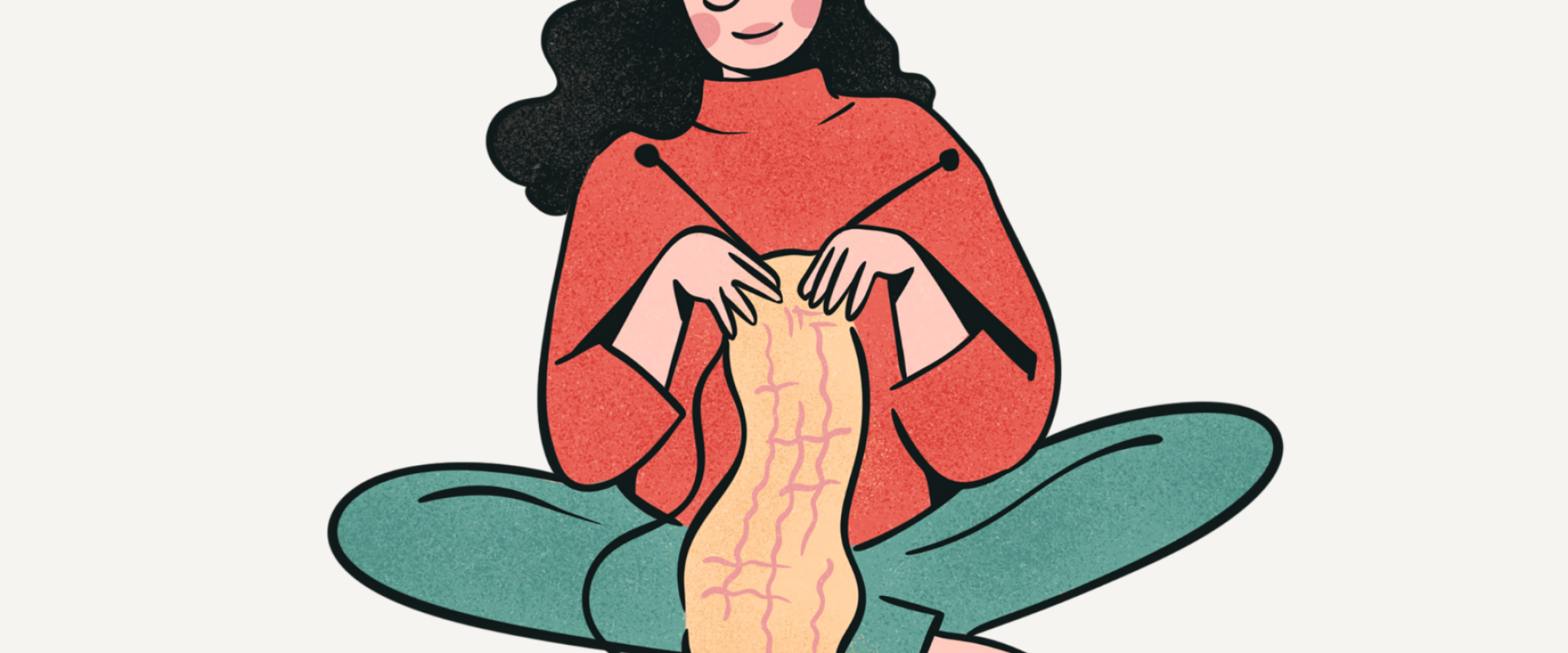 Poster promoting Knots and Knits, free drop-in sessions on Tuesdays, 1 pm - 3 pm at the Maritime Museum of the Atlantic. Call 902-424-7491 for more details!