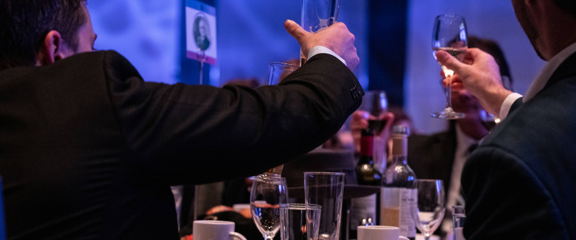 Guests celebrating at the 2025 Nova Scotia Business Hall of Fame Gala event.