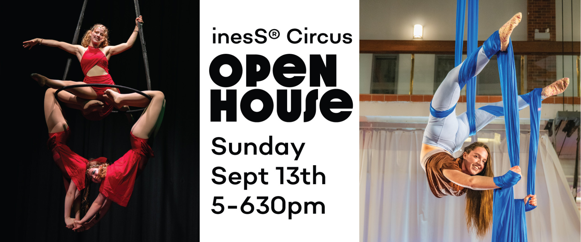 Open House for Youth, Teens, Adults Sunday Sept. 13th 5-630pm