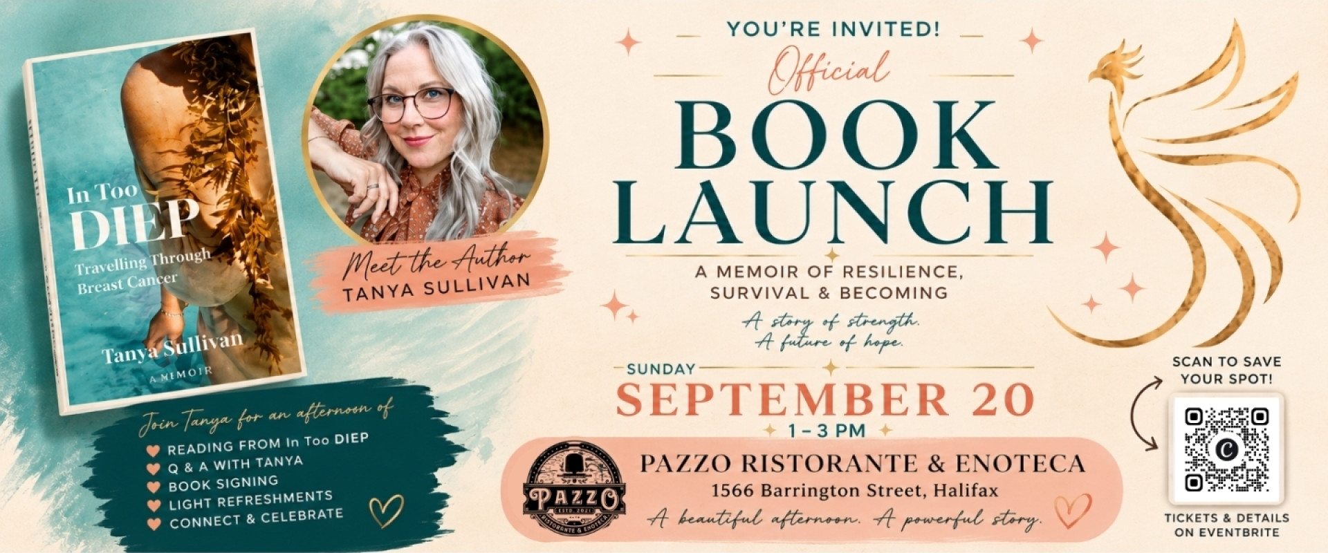 Book Launch for In Too DIEP - Tanya Sullivan