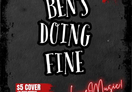 This weekend at Rox Live, we have Ben is Doing Fine!! 10:30 PM to 1:30 AM, with a $5.00 cover charge, $10.00 after midnight, $2.50 drinks, and a $7.00 food menu!! You won't find a more affordable date night!! Dinner, dancing, and drinks for two for under $40.00!! Ben is Doing Fine keeps the dance floor lively!! Rox Live is a sister venue to the Roxbury, located at 1743 Grafton Street, Halifax.