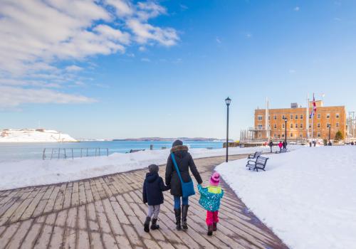 There are lots of things to do in Downtown Halifax this winter. 