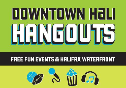 Downtown Hali Hangouts graphic