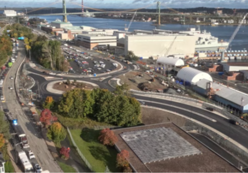 new roundabout as of october 19, 2024