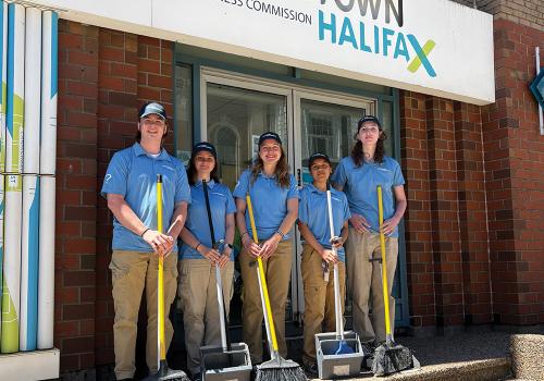 The Downtown Halifax Crew is back on the streets for the summer. 