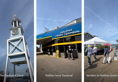 Explore all of the Halifax Waterfront this summer, beyond the Halifax Ferry Terminal. 