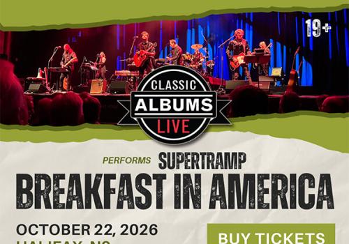 ECPG presents CLASSIC ALBUMS LIVE at Casino Nova Scotia in Halifax on October 22/2026!
