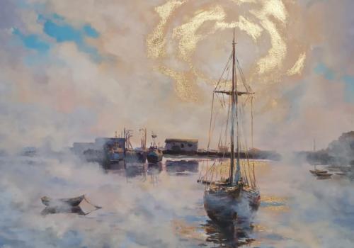 Sailling into the sunset