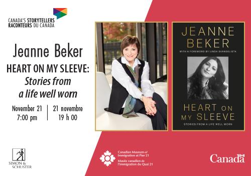 Canada's Storytellers: Jeanne Beker Heart On My Sleeve: Stories from a life well worn