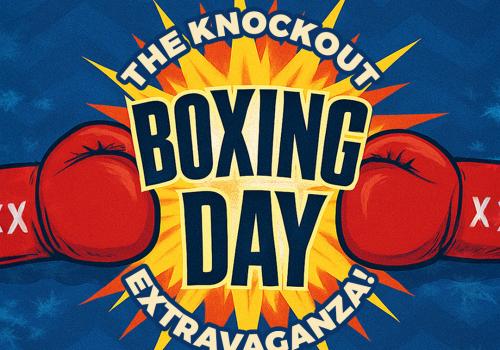 Get ready to throw down your best moves this Friday, December 26th at The Knockout Boxing Day Extravaganza! 🥊💥 Round 1 kicks off with Bud Light specials, free swag, and epic giveaways. Don’t miss the biggest post-holiday party of the year! 🍻🎉 