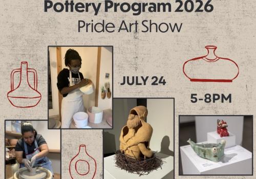 RRANS Pottery Program 2026 Exhibit - Pride Art Show