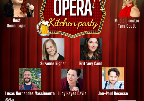Opera Kitchen Party; Where hot high notes meet cold drinks!