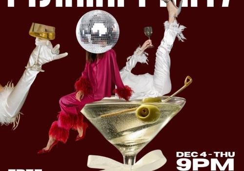 Slip into your sassiest pj’s and join us for the PIJAMA PARTY this Thursday, Dec 4 at 9PM! 🎉🍸 Free cover & prizes when you register with First In App. Let’s get cozy, glam, and a little wild at The Roxbury! 💃✨