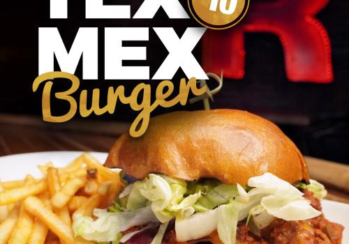 Your first broken resolution starts here 😏 🍔 January Feature: Tex Mex Burger Loaded with cheese, chili, guacamole & sour cream — served with fries for $10. Only at The Roxbury Urban Dive Bar.