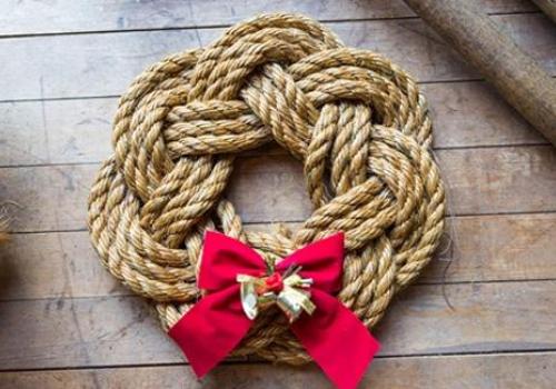 Nautical Rope Wreath
