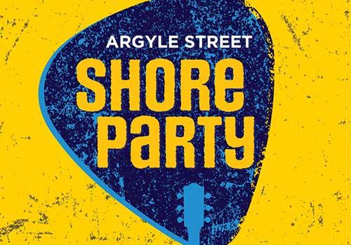 Argyle Street Shore party graphic