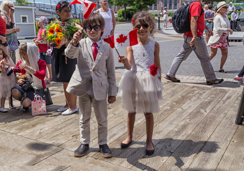 Enjoy live music, activities, a cookie scavenger hunt, and visit the Museum's exhibitions for free, including our new interactive exhibition eat make share: a taste of immigration. Visitors can also witness a citizenship ceremony or visit our Scotiabank Family History Centre to research their family roots.