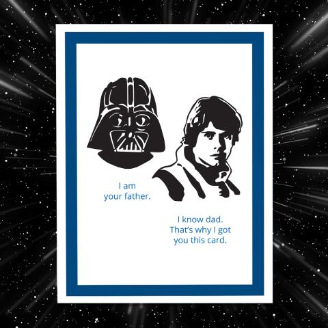 Darth Vader Card 